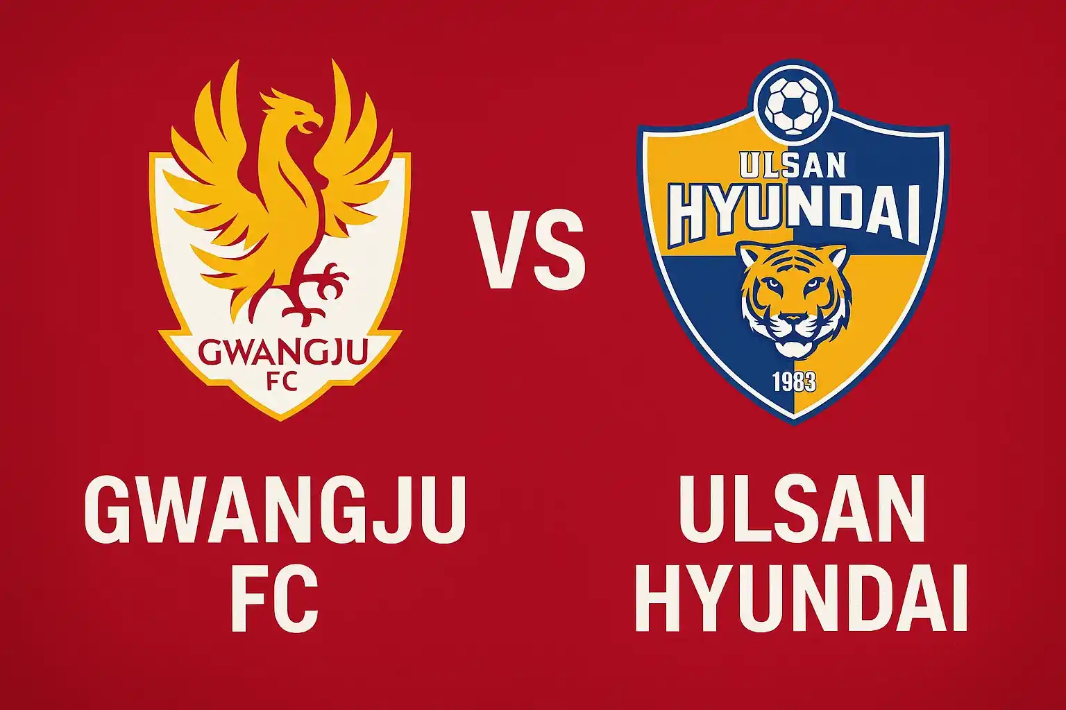 Link trực tiếp bóng đá 02/07 Gwangju FC vs Ulsan Hyundai