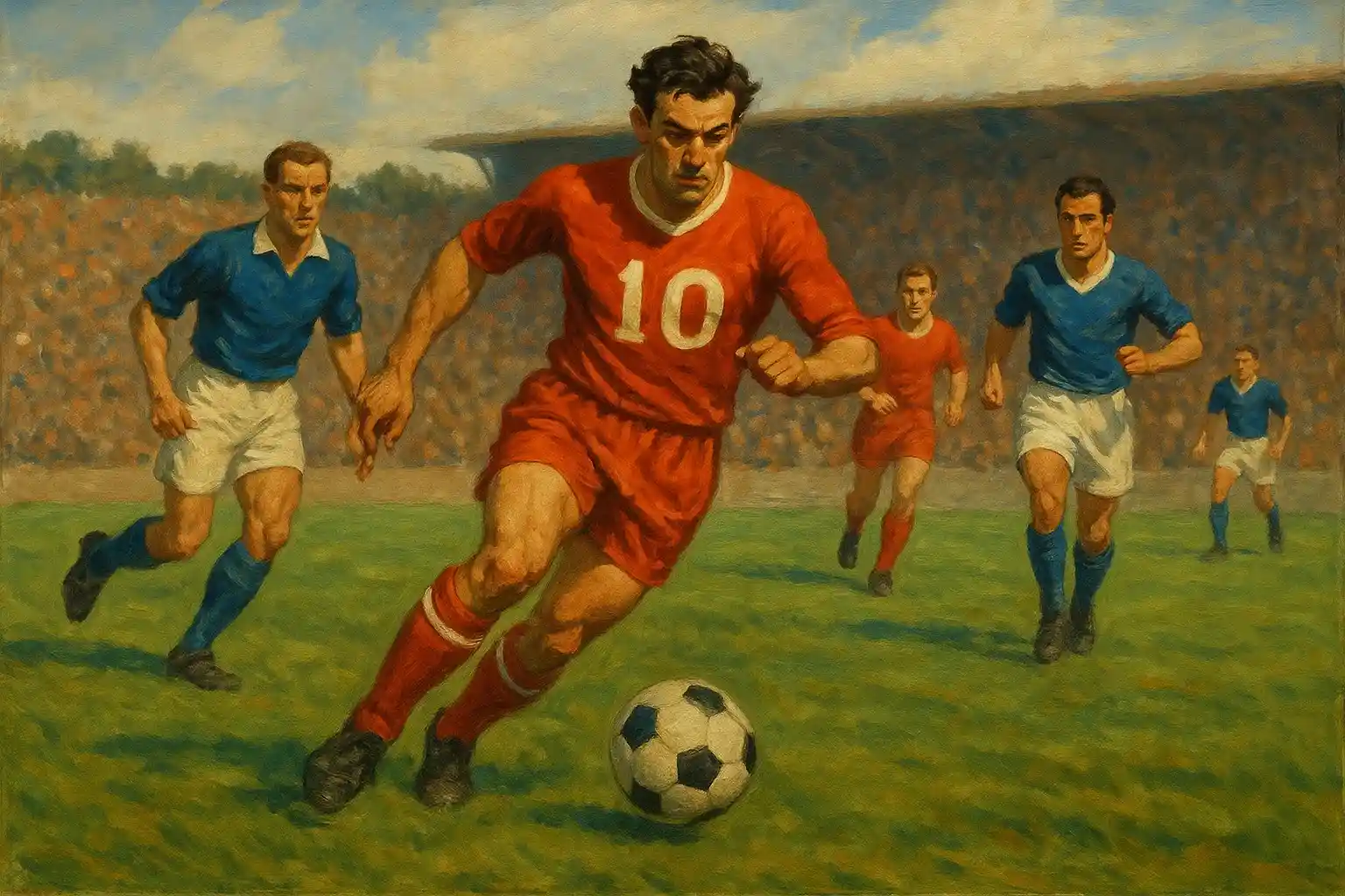 Hình ảnh số 10 cổ điển đầy sáng tạo trên sân cỏ